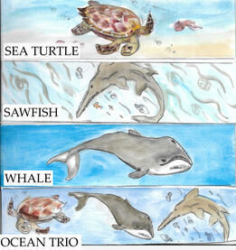 Endangered Species Collection - 8.5" Bookmarks